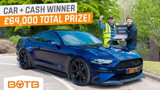Factory Burnt Down! Engineer Wins New Ford Mustang GT + £20,000! BOTB Car Winner.