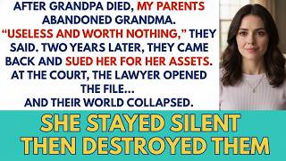 My Parents Sued My Grandmother For Her Inheritance Until The Judge Opened That File