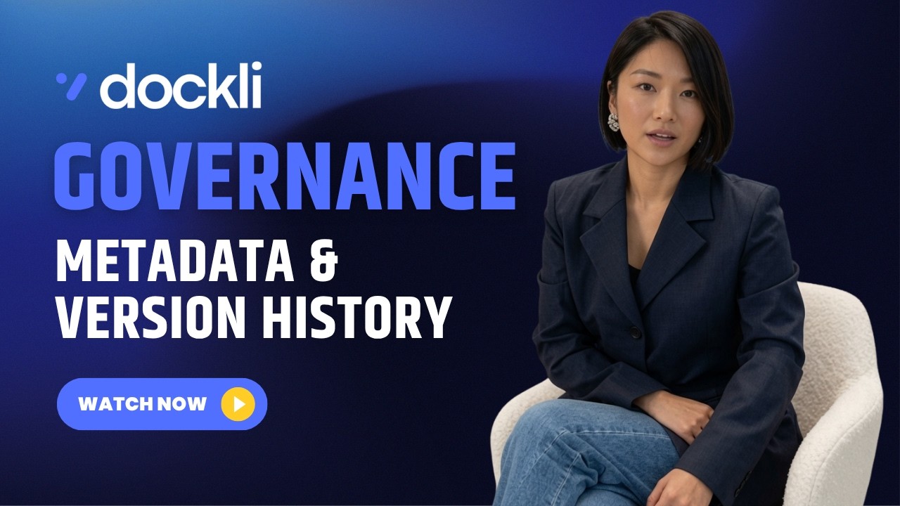 Version history & metadata