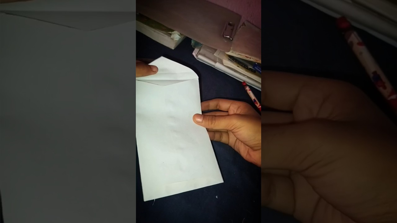 Simple Envelope with Paper 