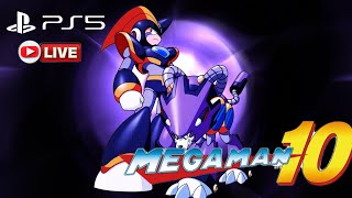 Live🔴 - MEGA MAN 10 Bass Gameplay Hard Mode Part 1 [ Ps5 60FPS ] ขอยากๆได้ไหม😂😂