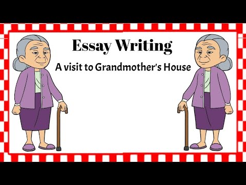 essay about grandparents house