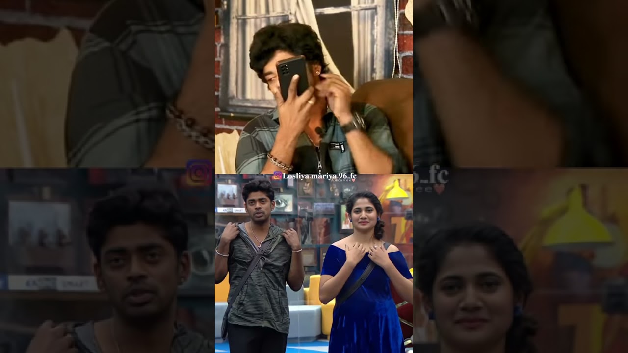 Sandy and losliyaa phone talk