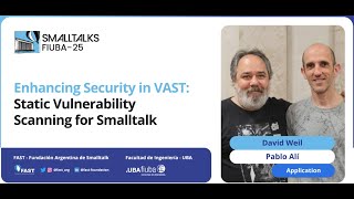 Enhancing Security in VAST: Static Vulnerability Scanning for Smalltalk