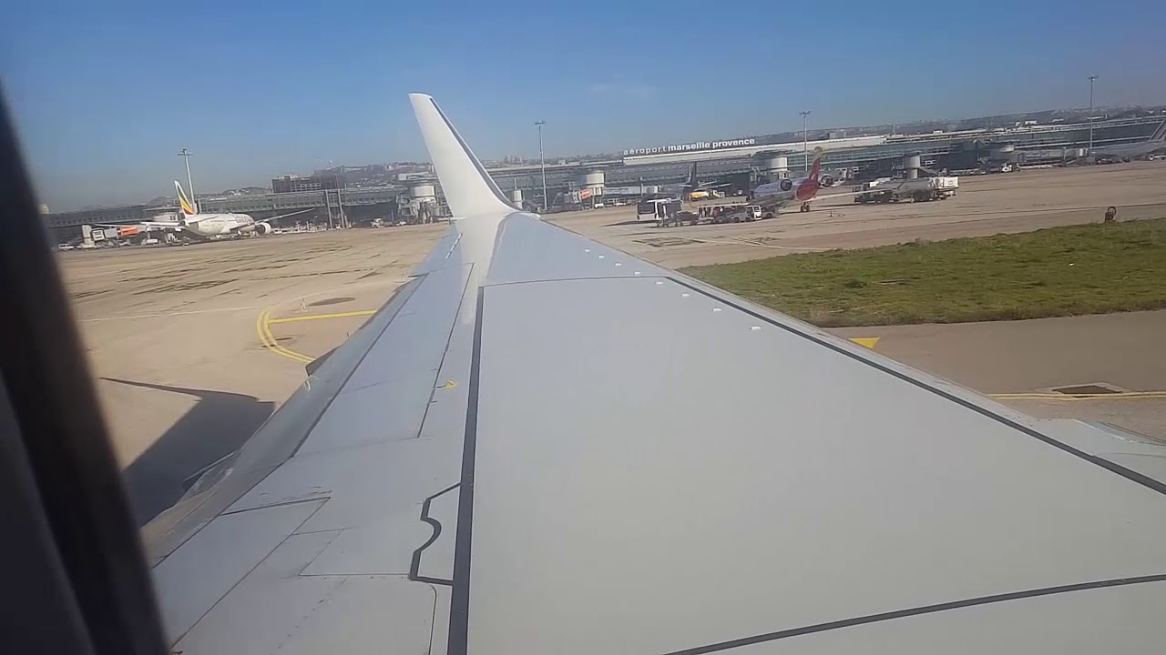 Vol Marseille ✈️ Alger - Air Algérie (Pushback + Taxi + Décollage)