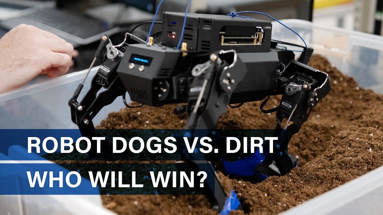 Building robot dogs: Engineers race to dig the biggest hole in design sprint | Los Alamos Lab