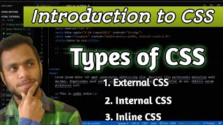 introduction to css | Full stack web development