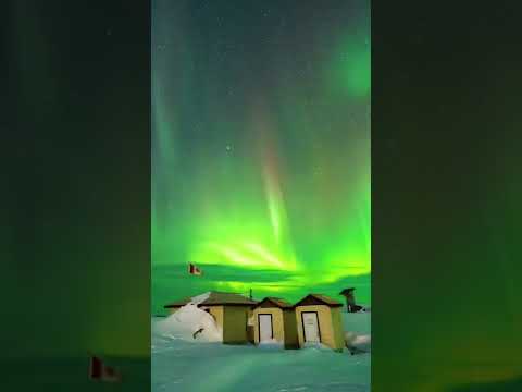 surreal the auroras in Churchill are. 😮 How beautiful is our planet?. 📍 Churchill, Manitoba, Canada