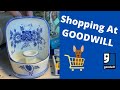 Goodwill Shop Along With Me! BLUE AND WHITE, BOHO, LIBBEY And More!