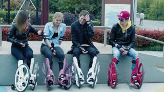 Big Wheel Street Skates in 50 seconds