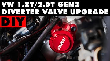 VW 1.8T/2.0T Gen3 Diverter Valve Upgrade | ECS DIY