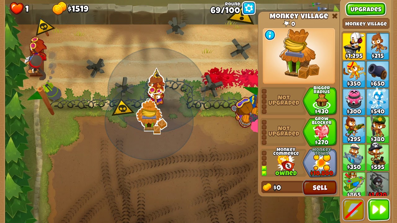 Firing Range Bloons Td 6