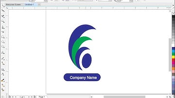 Logo in Corel Draw. Corel Draw Tutorial I Graphic Designing #coreldrawtuturial #logodesign