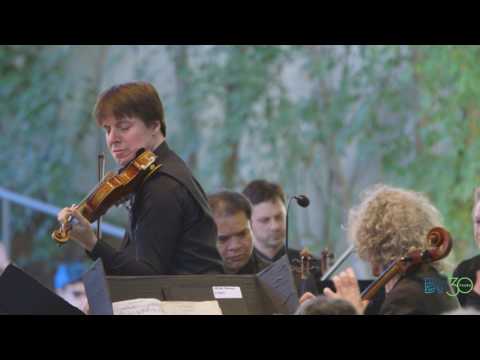 Joshua Bell and Steven Isserlis play Brahms Double Concerto at Bravo! Vail 2017