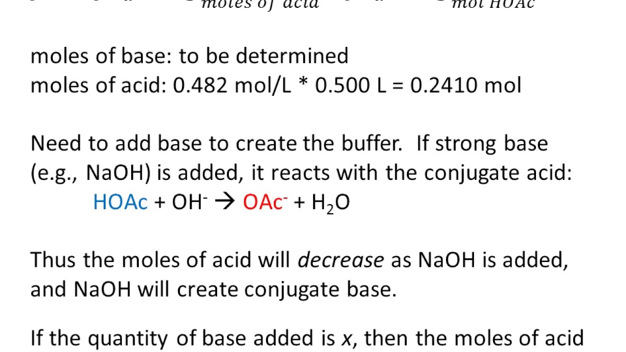 Weak acid