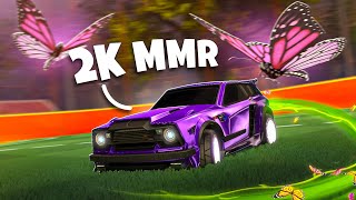 I Tried to Get 2,000 MMR in Rocket League. (Insane)