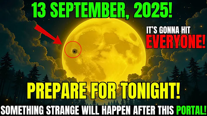 🚨MUST See This WARNING After FULL MOON!🌕999 Portal Energy Shift: 7 Things to RELEASE Now!🌟13 Sept