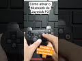 como ativar o bluetooth #dicas #ps3 #tutorial #passoapasso #shorts