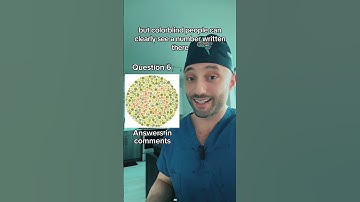 Unlocking the World of Color: Understanding Color Blindness #ColorBlindness #VisionHealth