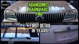 ABANDONED Barnyard Find | Nasty Moldy SUV | First Wash In Years | Car Detailing Restoration!!