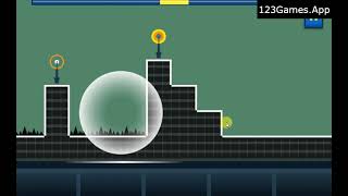 Geometrical Dash Gameplay & Walkthrough | Free at 123Games.App screenshot 4