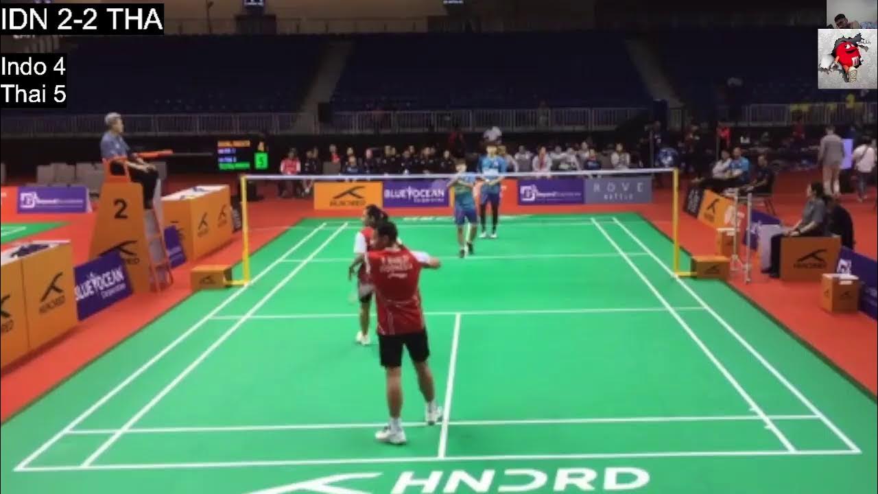 Group C Indonesia Vs Thailand Badminton Asia Championship YouTube