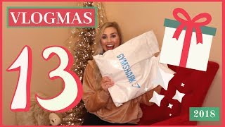 Gymshark New Releases Unboxing Try On Haul Vlogmas Day 13