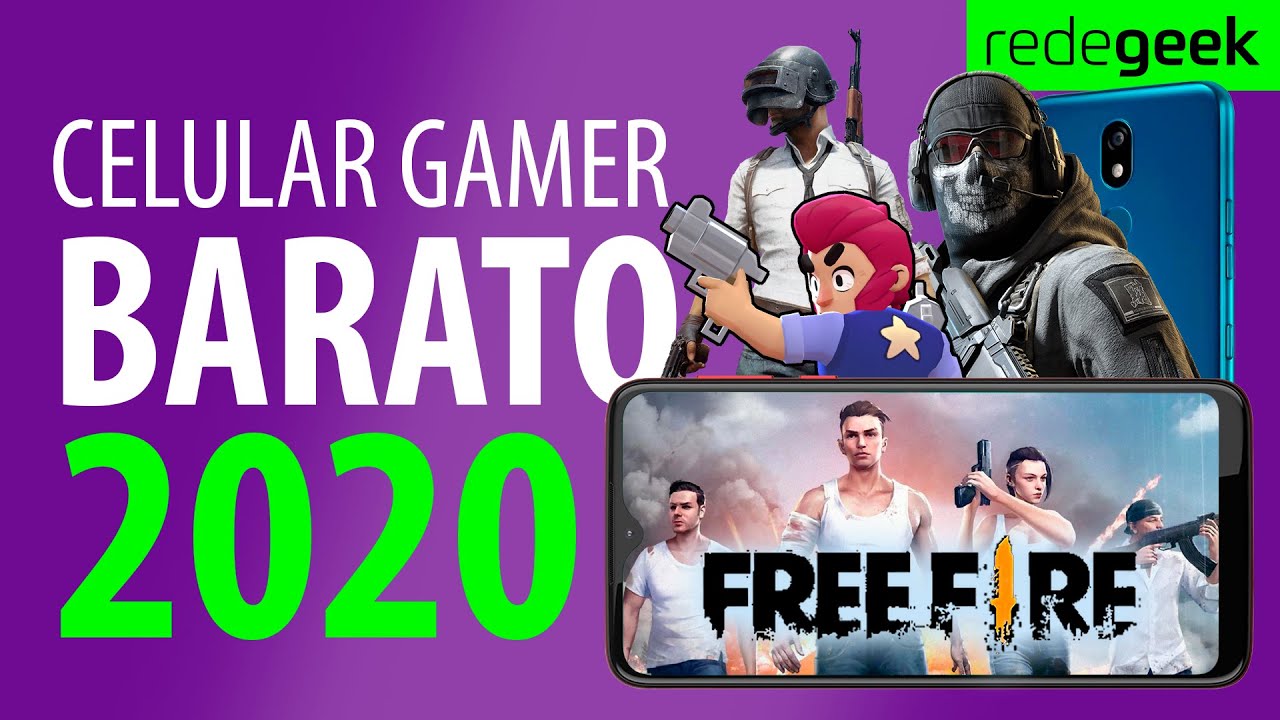 MELHOR CELULAR BOM E BARATO para JOGOS em 2020