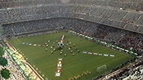 Calcio, Italia 90 FIFA - Cerimonia di apertura (HQ - integrale)