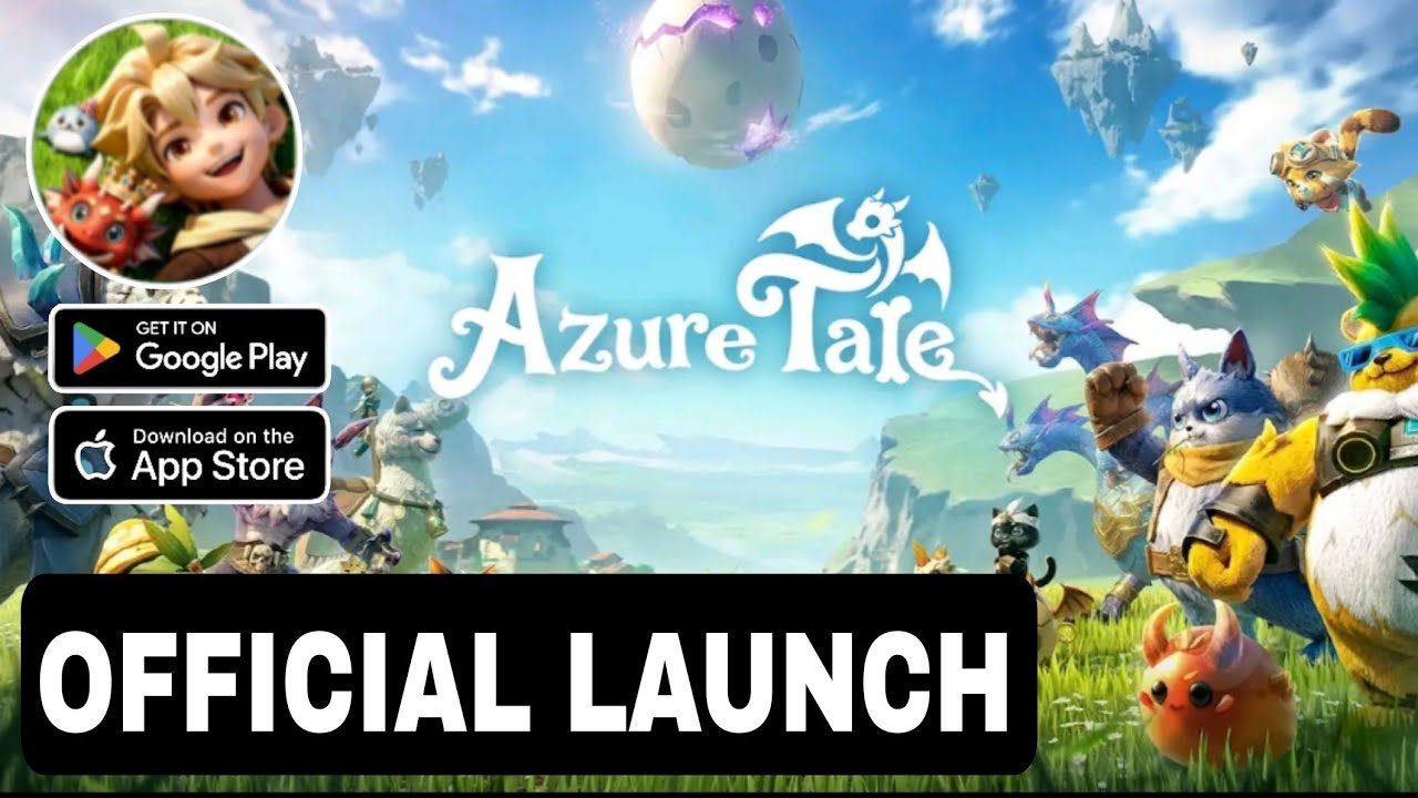 Azure Tale & All Class Gameplay Android IOS - Official Launch. - YouTube