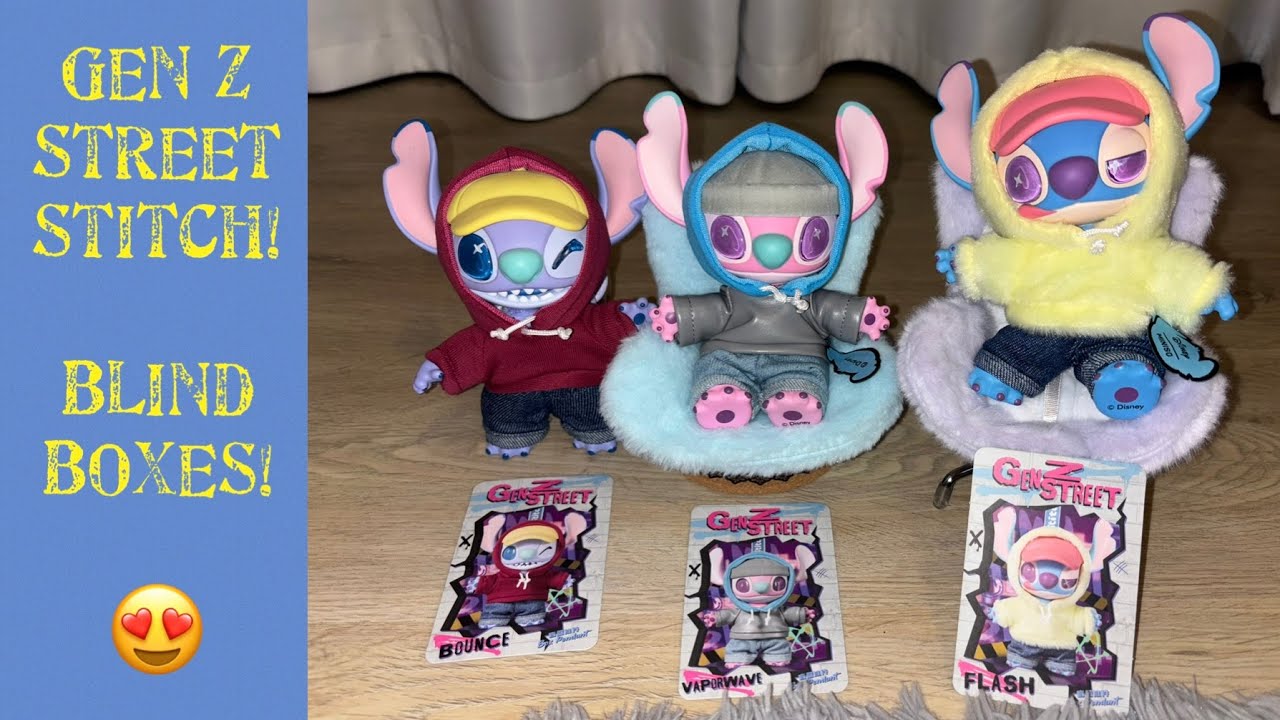 Have You Seen The New Gen Z Street Stitch Blind Box Poseable