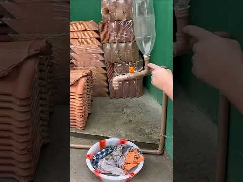 GARRAFA PET PRA DAR PRESSÃO NA ÁGUA (GAMBIARRA DE OBRA)