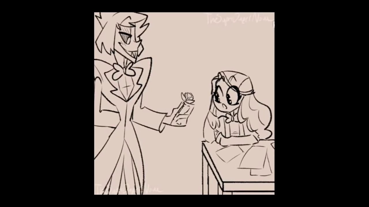 ❤️Alastor × Charlie💛 Hazbin Hotel •Comic #2•