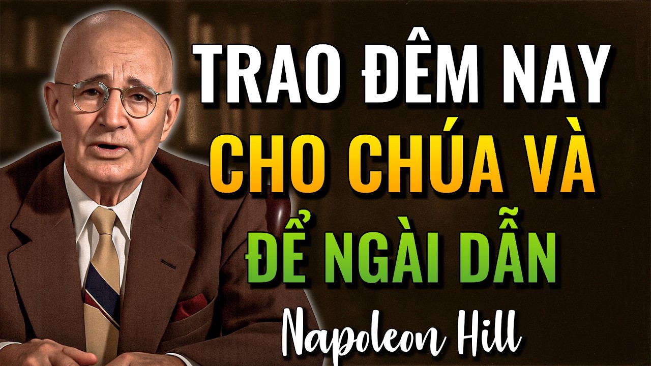 Trước khi ngủ hãy nghe điều này và để Chúa dẫn dắt suy nghĩ của bạn (Napoleon Hill)