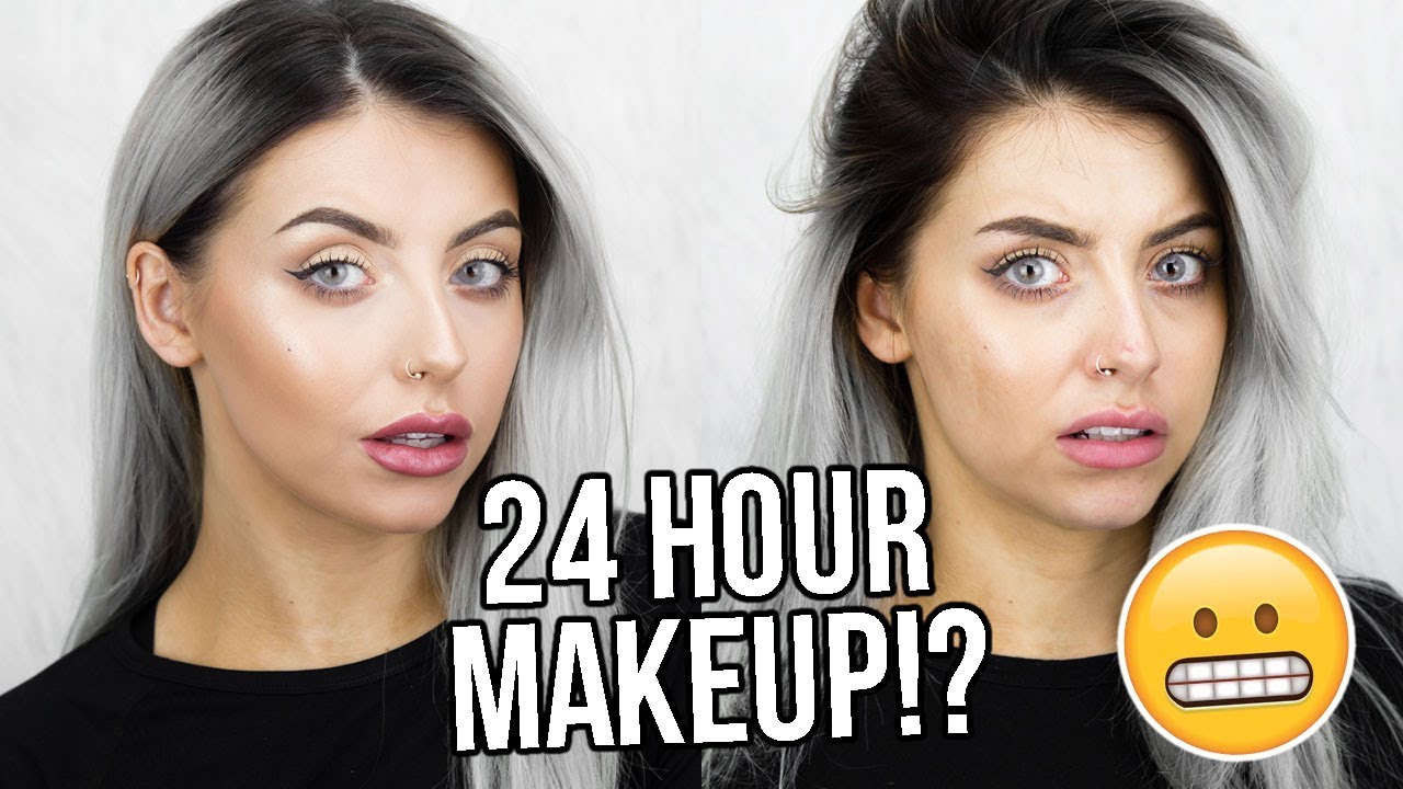 TESTING 24 HOUR MAKEUP! DOES IT REALLY WORK!? 