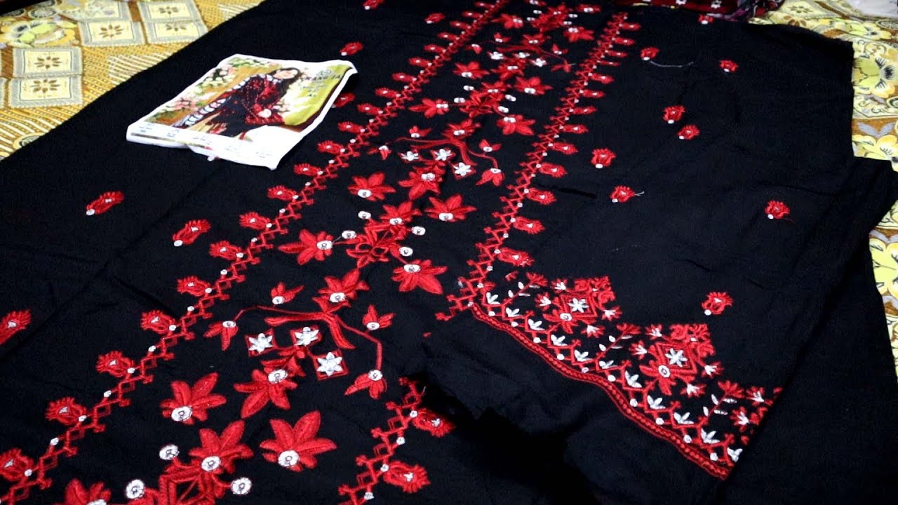 Indian/Pakistani Jacquard Dresses For Ladies