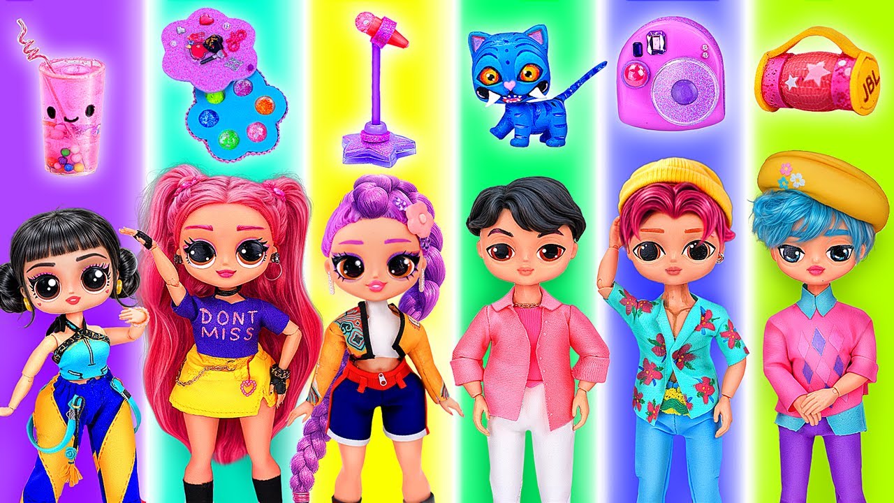 K-popowe Łowczynie Demonów! Wyroby i Pomysły dla Lalek