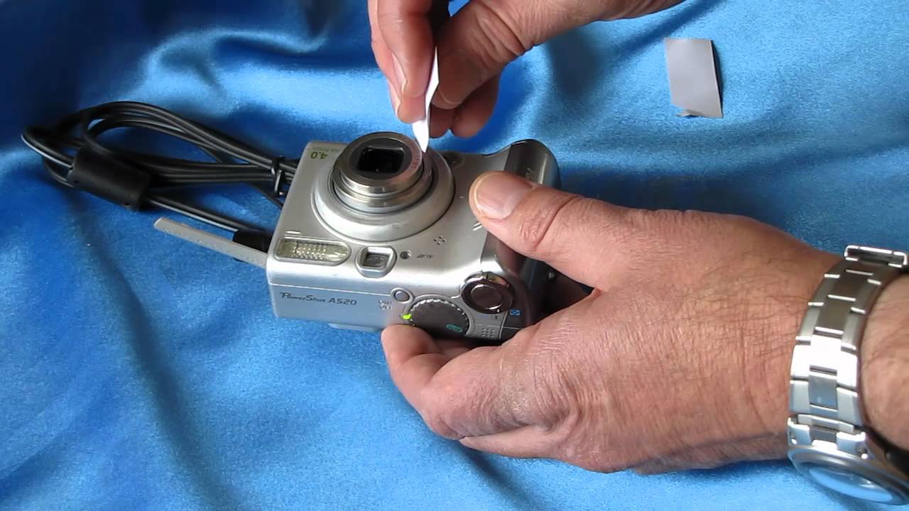 Discrepantie rijstwijn Ondraaglijk Fixing Lens Problems on a Digital Camera (lens error, lens stuck, lens  jammed, dropped) - YouTube