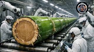 Inside the Largest High-Tech Banana Stem Factory You’ve Never Seen Before (Full Process)