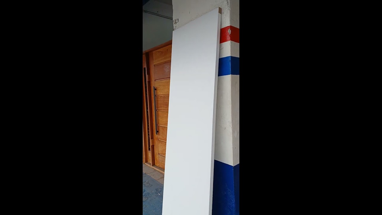 Porta de Madeira Branca _ Lider Portas e Janelas 