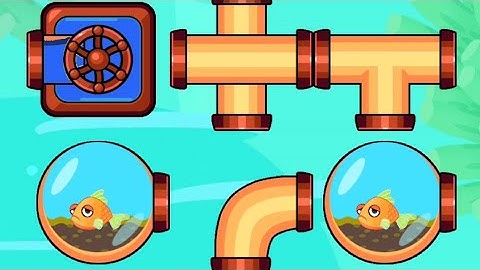 Save The Fish Pull The Pin Level 495-502 New Gameplay Puzzle ♡ Fishdom Mobile Game