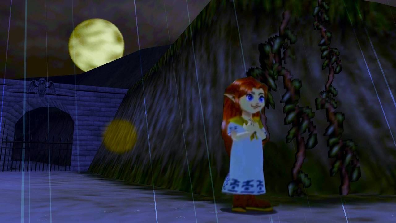 pov: it's 2am and you can't sleep... (zelda music & heavy rain)