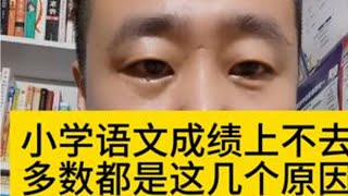 小学语文成绩上不去，多数都是这几个原因#小学 #语文 #成绩 #作文#阅读理解
