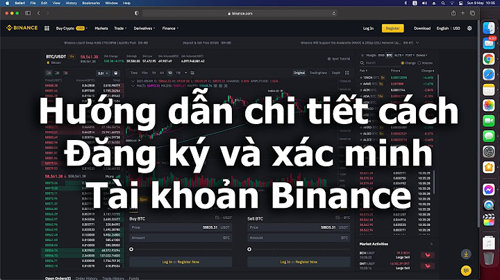 Hướng dẫn xác minh tài khoản binance