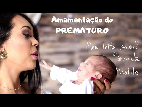 Vídeo: Como Bebês Prematuros São Amamentados