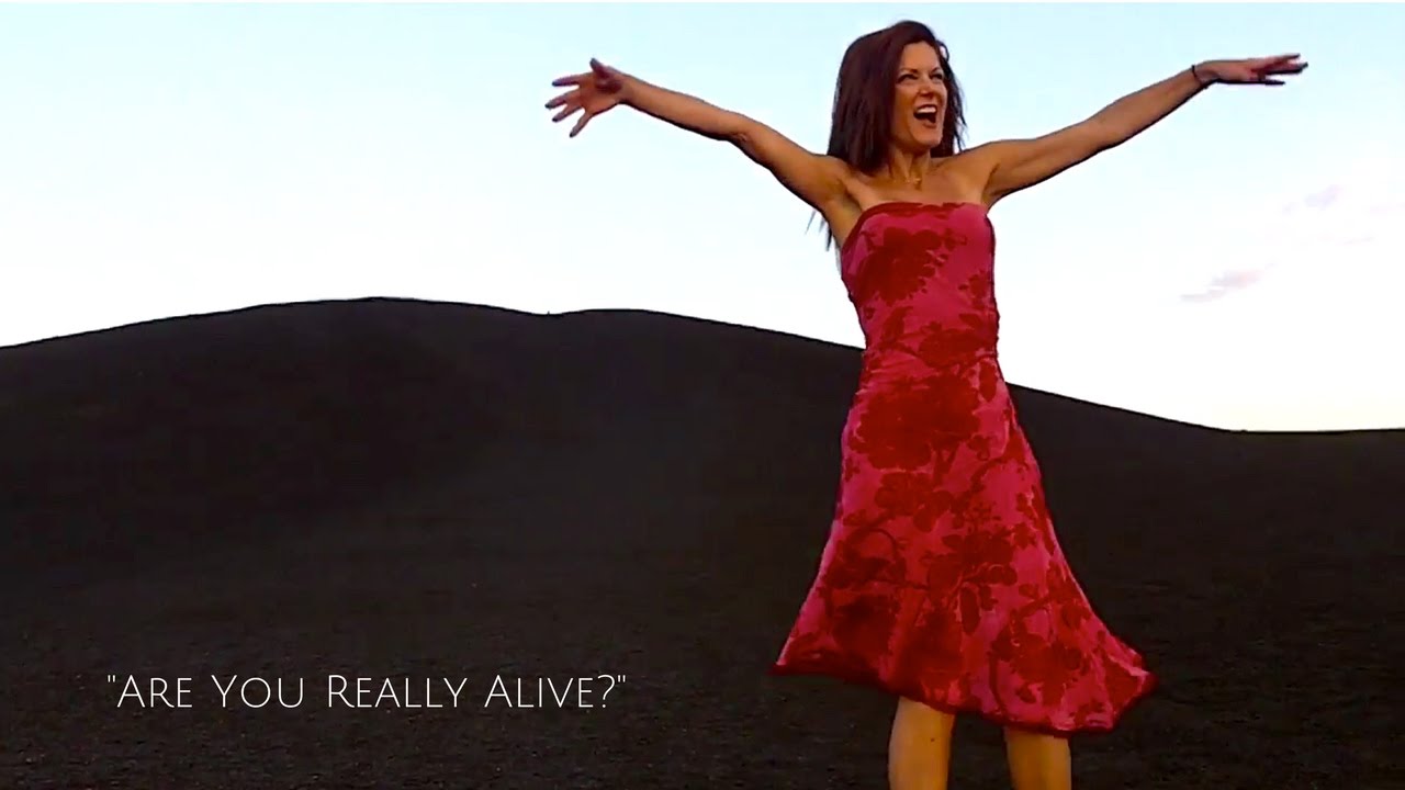 "Are You Really Alive?" beatnik-style tune written by Barbara Ireland after a near-death-experience