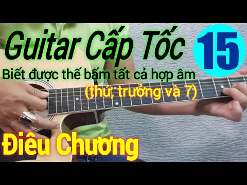 #2023 Xem 1 clip biết được tất cả hợp âm và tất cả tone nhạc để đệm hát | Điêu Chương