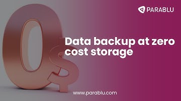 Save Big on Data Protection Backup with Your Current Cloud Storage Subscription