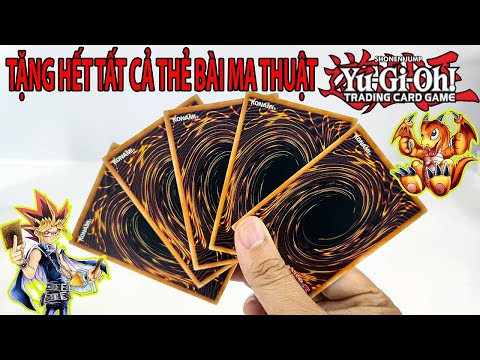 Video Mở Thẻ Bài Ma Thuật Yugioh Mua Tại M2DA | Toy Channel - youtube