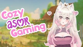 live asmr gaming ❤ relaxing triggers, yapping, soft spoken